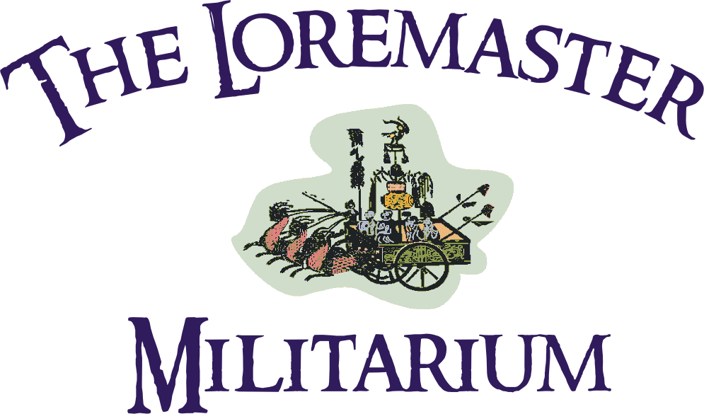 The Loremaster - Militarium Logo